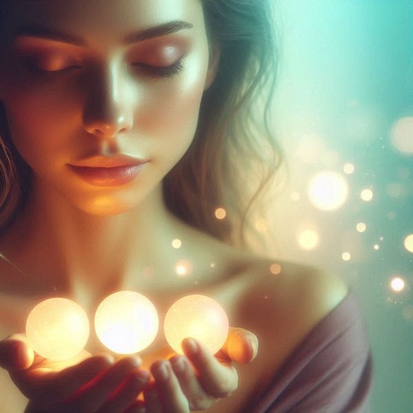 Empowered empath showing root cause healing transformation from overwhelm to service