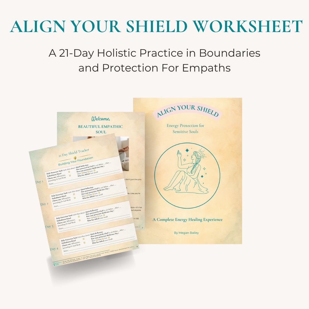 Empath Energy Protection Workbook: Align Your Shield