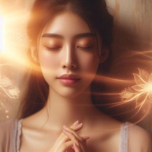 "Frustrated empath with band-aid solutions representing why treatments don't work for empaths